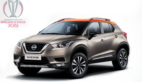 Nissan Kicks is the official Car for ICC Cricket World Cup 2019