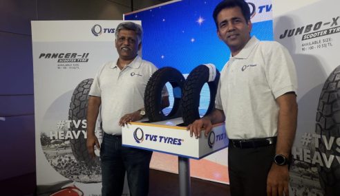 TVS Tyres launches two new tyre patterns for scooters