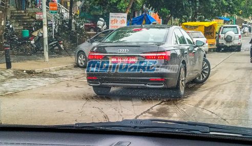 2019 Audi A6 Spied undisguised in India; Launch Soon?