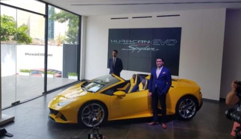 Lamborghini Huracan Evo Spyder launched at Rs. 4.1 crore