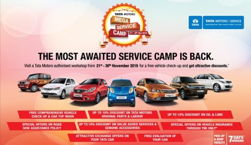 Tata Motors rolls out nation-wide Mega Service Camp for its customers