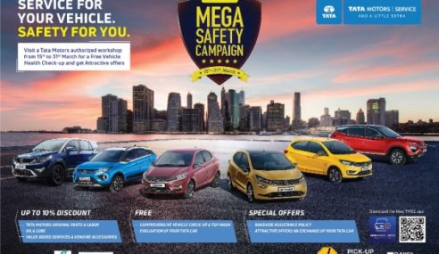 Tata Motors announces the launch of Mega Safety Campaign