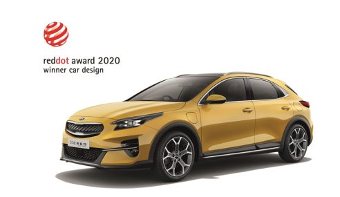 2020 Red Dot ‘Product Design’ award for Kia XCeed