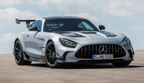 2021 Mercedes-AMG GT unveiled in Stealth Edition