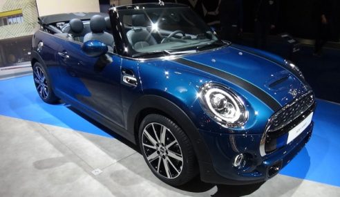 New MINI Convertible Sidewalk Edition Launched in India