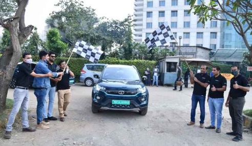 ‘Mileage Challenge Rally’ by Tata Nexon EV concludes