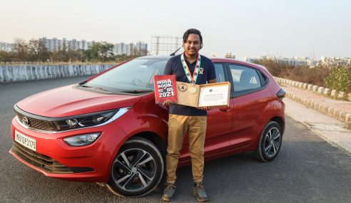 Devjeet Saha covers 1603km in less than 24 hours in a Tata Altroz, Creates Record