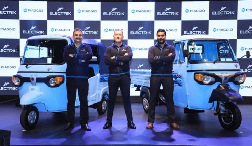 Piaggio launches the Ape Electrik FX range of electric vehicles