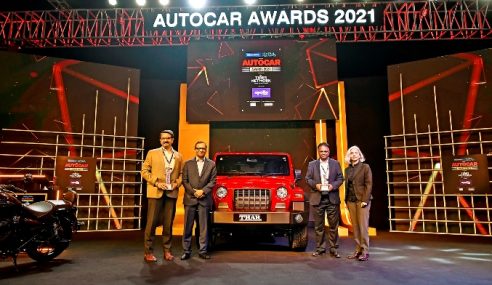 Mahindra Thar wins Car of the Year Awards 2021