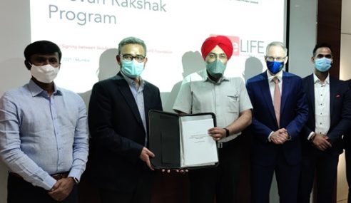 SKODA AUTO Volkswagen India flags off the Jeevan Rakshak Program