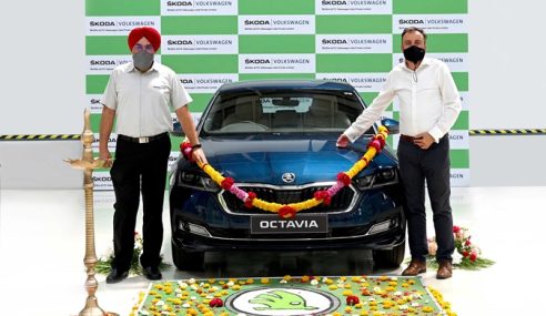 2021 SKODA OCTAVIA production begins in India