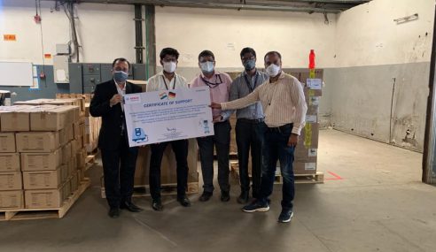 Robert Bosch GmbH strengthens its commitment to fighting the COVID-19 pandemic in India