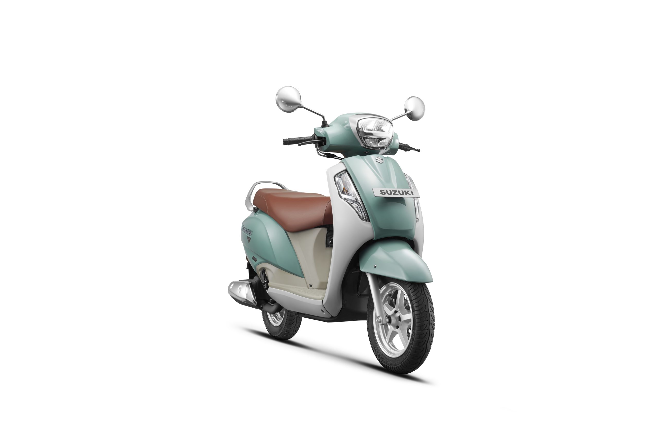 Suzuki Access 125 Solid Ice Green/ Pearl Mirage White colour variant launched