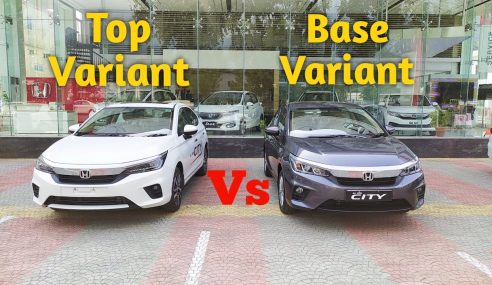 2023 Honda City ZX vs VX variants compared