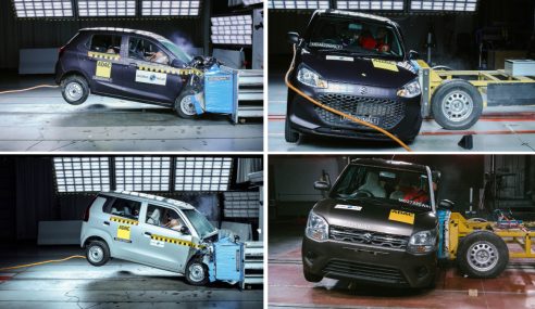 Maruti Suzuki Alto K10 scores 2 stars in Global NCAP crash test