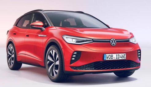 Volkswagen ID.4 GTX showcased in India