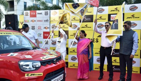 JK Tyre Ladies Power Drive 2023-the first ever all-ladies motorsport event held in Kolkata concludes successfully