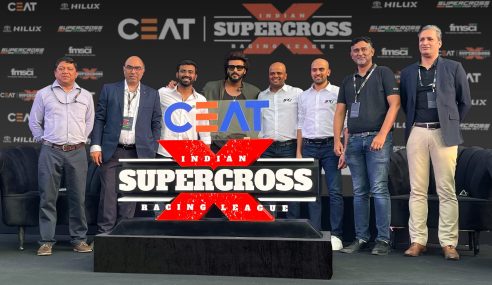 CEAT Indian Supercross Racing League promoters to spearhead INR 150 crore investment over next 3 Years to promote the league