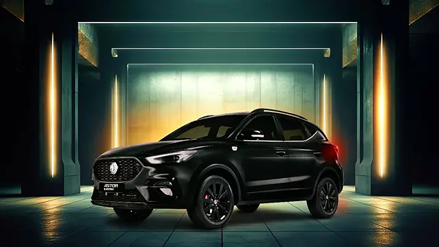 MG Astor Blackstorm launched in India at Rs. 14.48 lakh