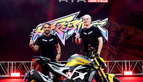 TVS Motor Company creates ‘New Freestyle Performance’ segment with global launch of  all new naked sports TVS Apache RTR 310