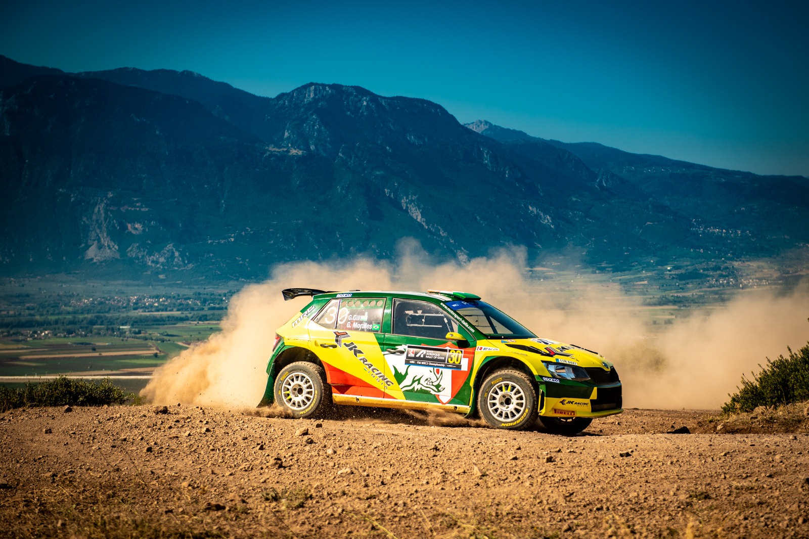 Gaurav Gill at Acropolis Rally of Greece