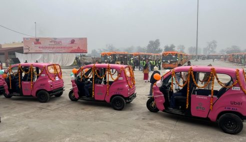 Uber flags off EV Autos in temple city Ayodhya