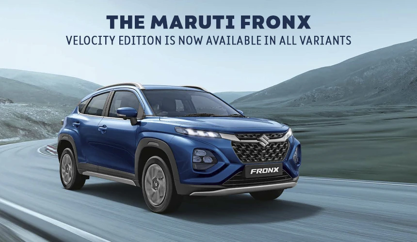 Maruti Fronx Velocity Edition now available with all variants