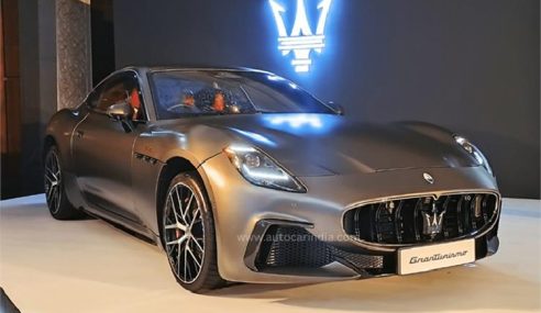 Maserati GranTurismo launched in India at Rs. 2.72 crore