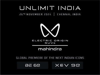 Mahindra debuts Electric Origin SUVs Named XEV 9e and BE 6e