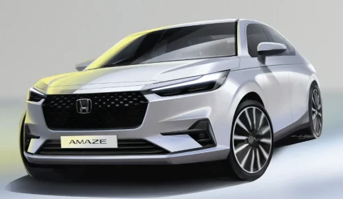 New-gen Honda Amaze design leaked ahead of launch