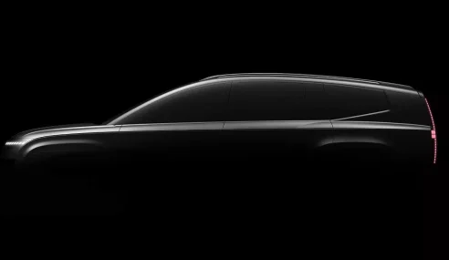 Hyundai Ioniq 9 teased ahead of reveal this month