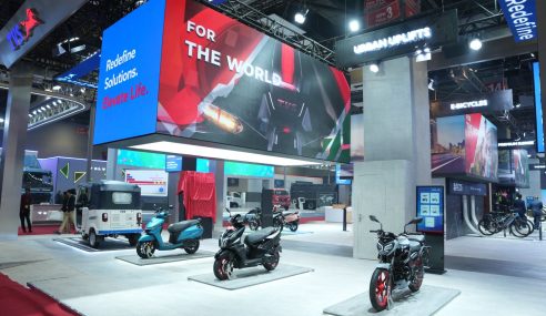 TVS Motor Company Showcases Transformational Concepts in Future Mobility at the Bharat Mobility Global Expo 2025