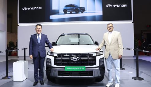 Hyundai Motor India Limited showcases working prototype of Hyundai CRETA Flex Fuel at Bharat Mobility Global Expo 2025